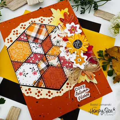 In Stitches: Pumpkin - Honey Cuts Stand-Alone Dies