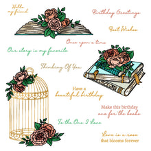 Love Is A Rose 6x8 Stamp Set