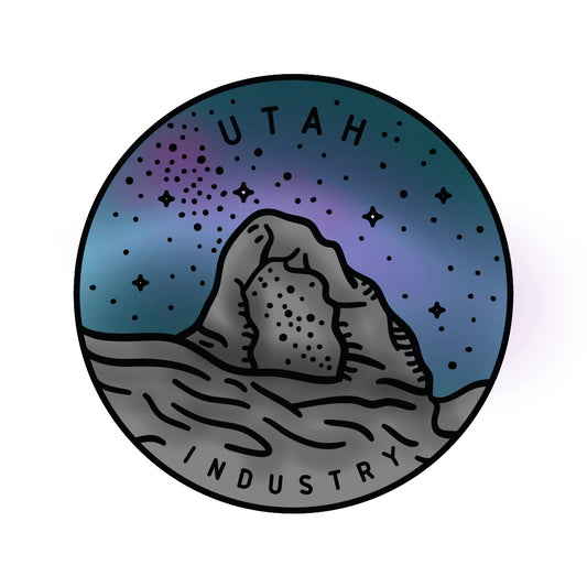 50 States Circles - 2x2 Stamp Set - Utah