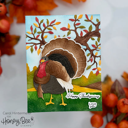 Lovely Layers: Turkey - Honey Cuts - Stand-Alone Dies