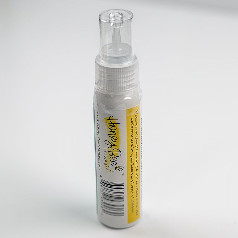 Bee Creative Easy Squeeze Precision Tip Glue - 2oz - Dries Clear - Our Original Formula!