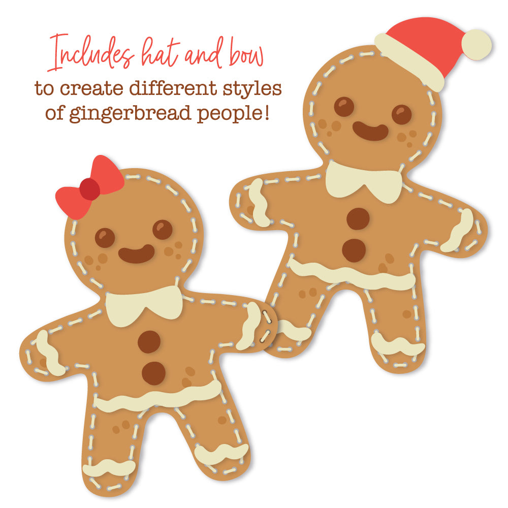In Stitches: Gingerbread - Honey Cuts - Stand-Alone Dies