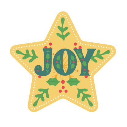 In Stitches: Joyful Star - Honey Cuts Stand-Alone Dies - Sample Card