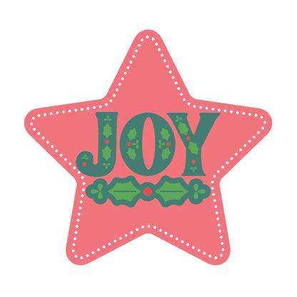 In Stitches: Joyful Star - Honey Cuts Stand-Alone Dies - Sample Card