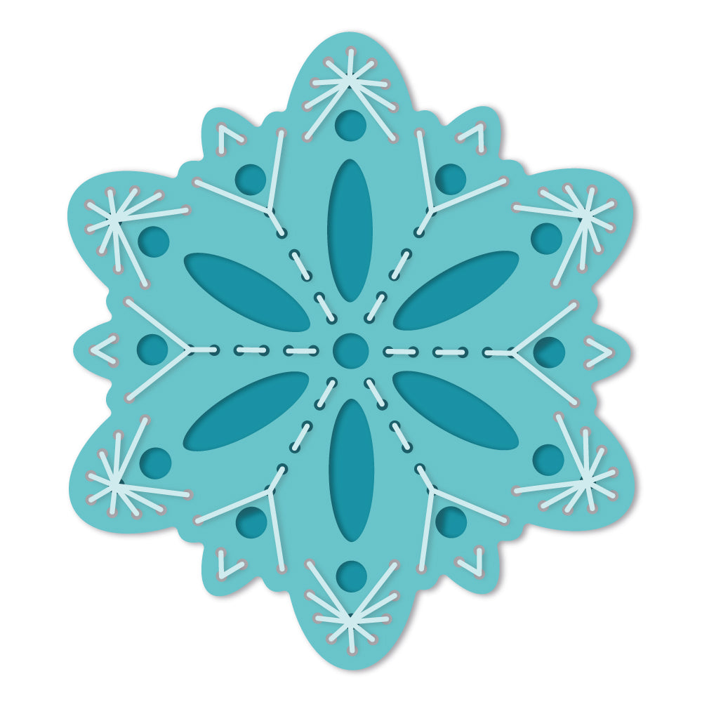 In Stitches: Snowflake - Honey Cuts - Stand-Alone Dies