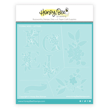 Floral Noel - 6x6" Coordinating Stencil (Set of 6)