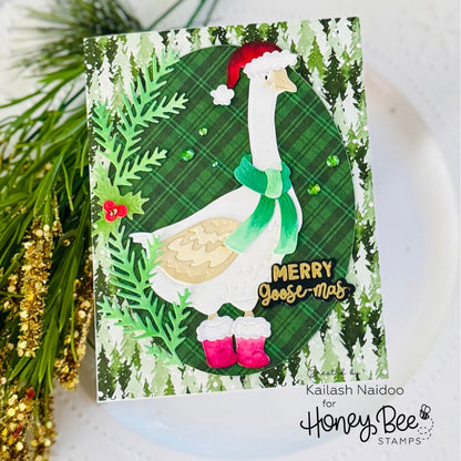 Porch Goose Closet: Winter - Honey Cuts Stand-Alone Dies