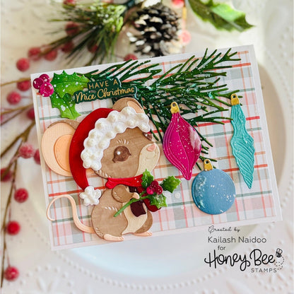 Lovely Layers: Cute Mouse - Honey Cuts Stand-Alone Dies