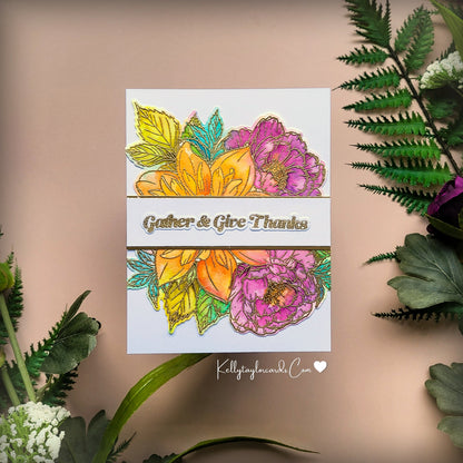 Gather & Give Thanks - Honey Cuts Coordinating Dies