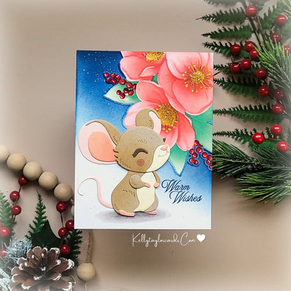 Lovely Layers: Cute Mouse - Honey Cuts Stand-Alone Dies