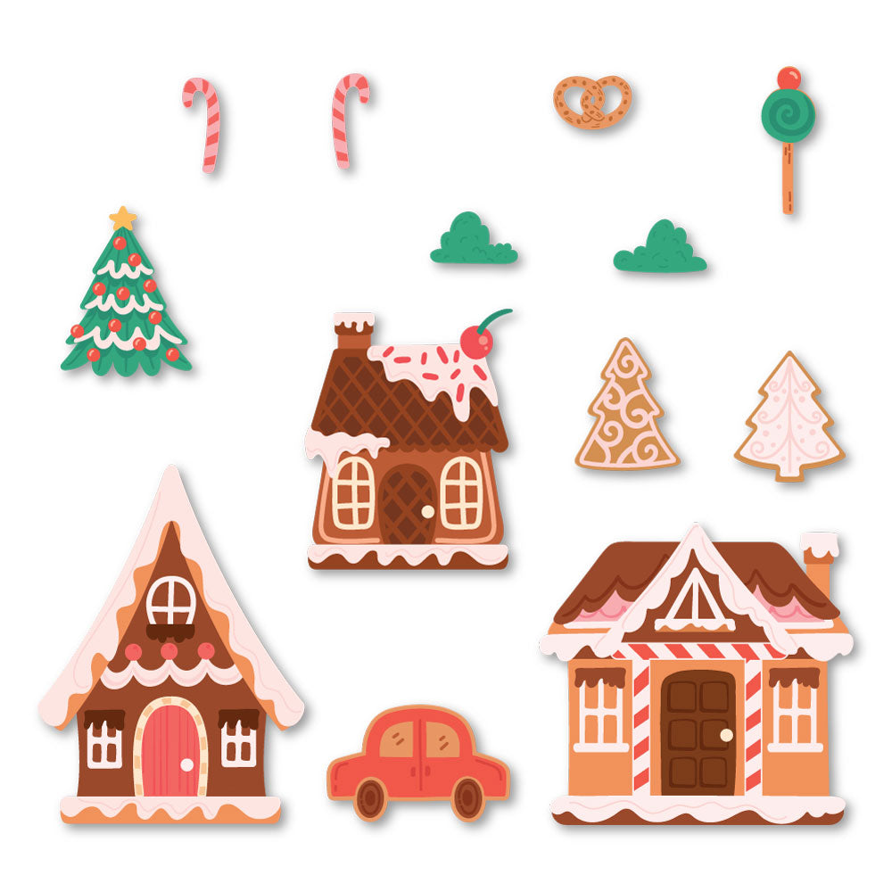 Lovely Layers: Alice's Gingerbread Lane - Honey Cuts