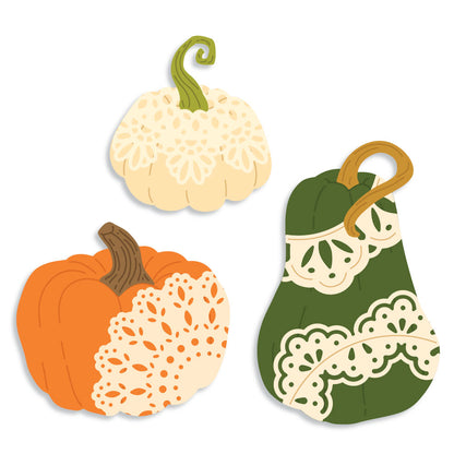 Lovely Layers: Boho Pumpkins - Honey Cuts Stand-Alone Dies