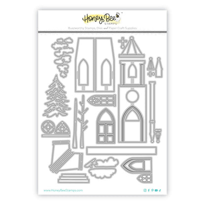 Lovely Layers: Cathedral - Honey Cuts - Stand-Alone Dies