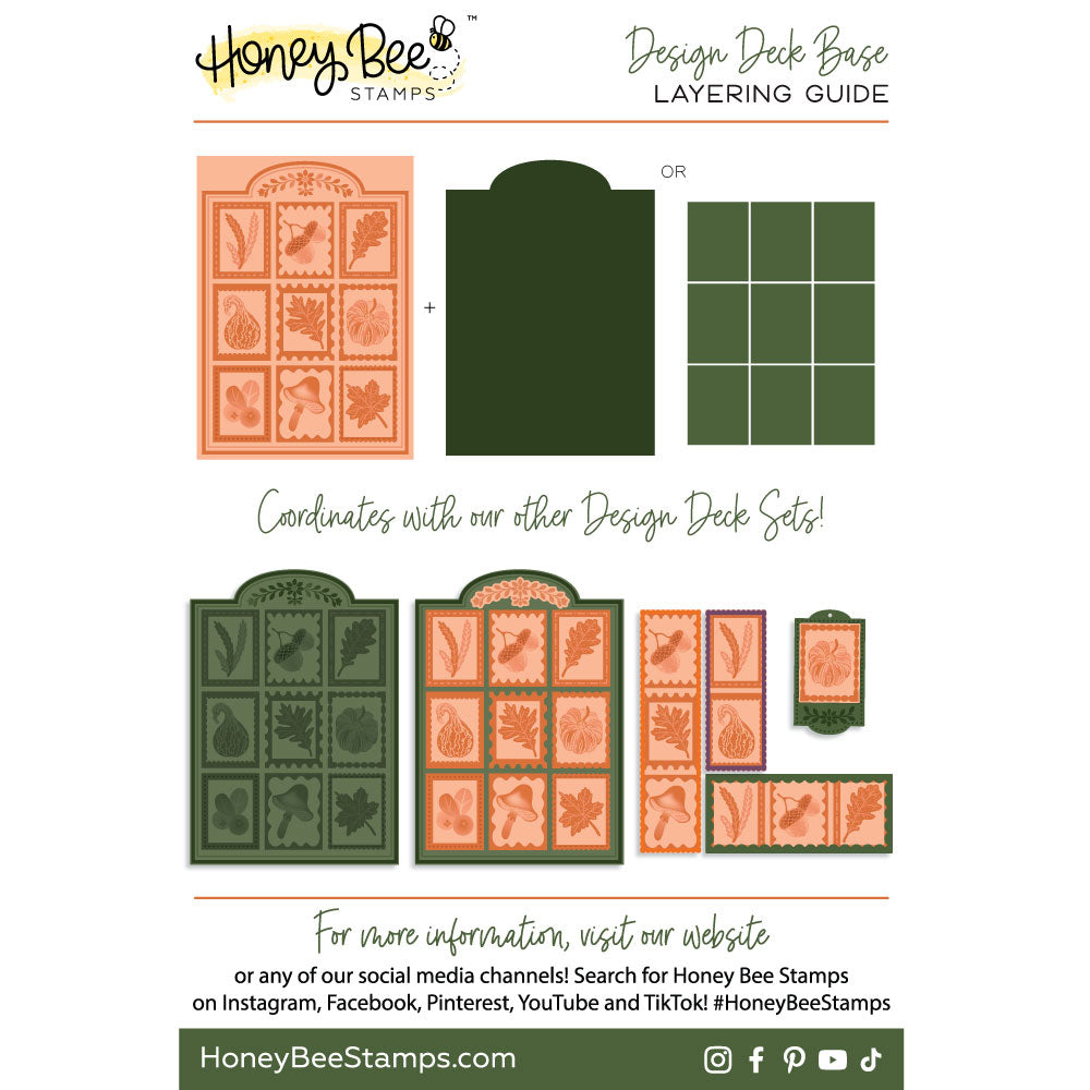 Design Deck: Base - Honey Cuts Stand-Alone Dies