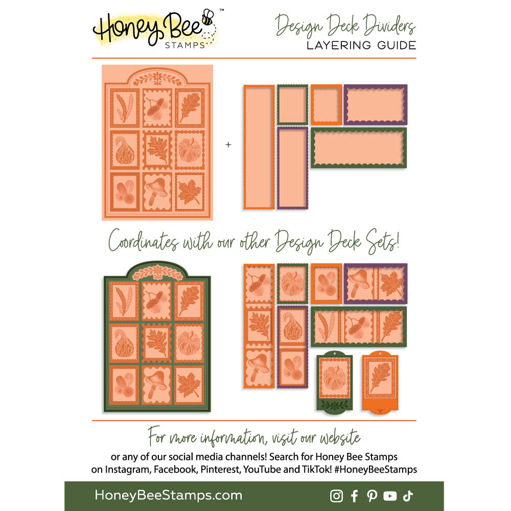 Design Deck: Dividers - Honey Cuts Stand-Alone Dies