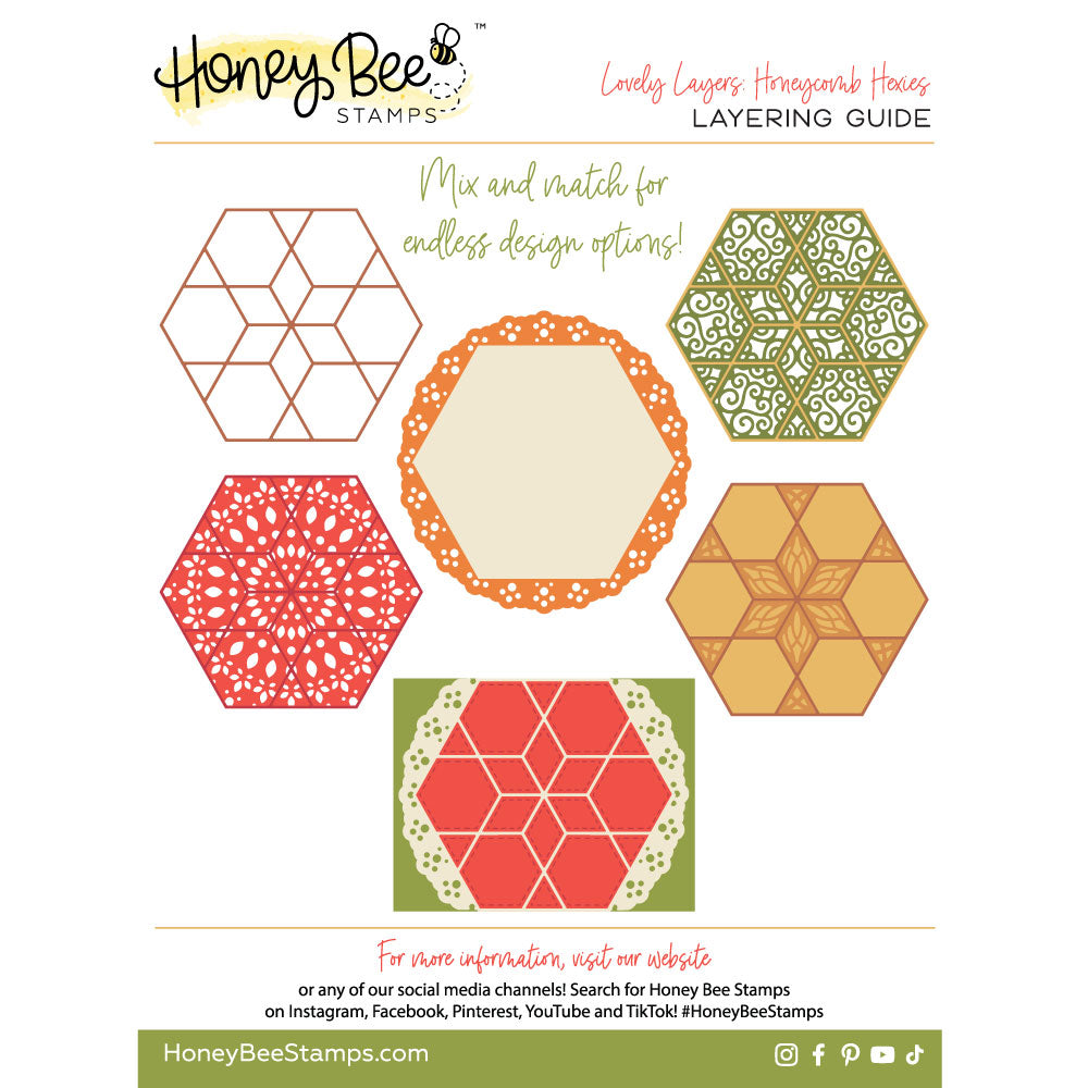 Bee Quilted: Honeycomb Hexies - Honey Cuts Stand-Alone Dies