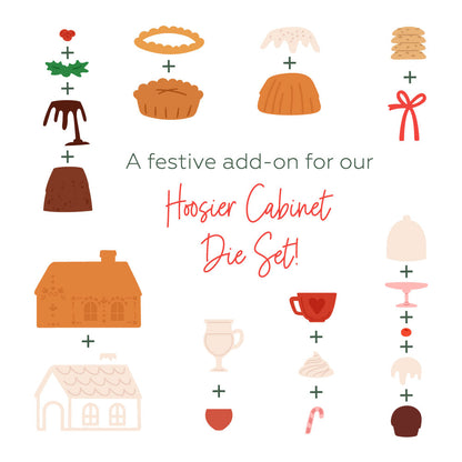 Lovely Layers: Hoosier Cabinet - Holiday Add-On - Honey Cuts