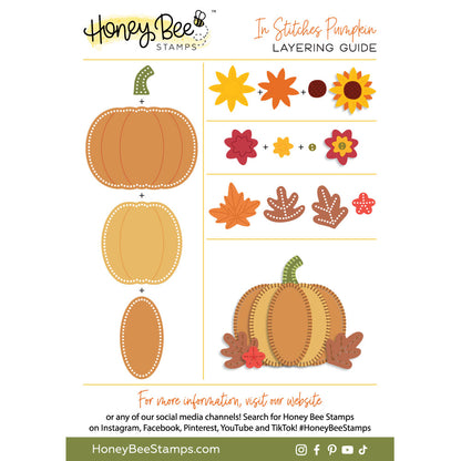 In Stitches: Pumpkin - Honey Cuts Stand-Alone Dies
