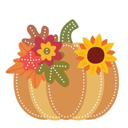 In Stitches: Pumpkin - Honey Cuts Stand-Alone Dies