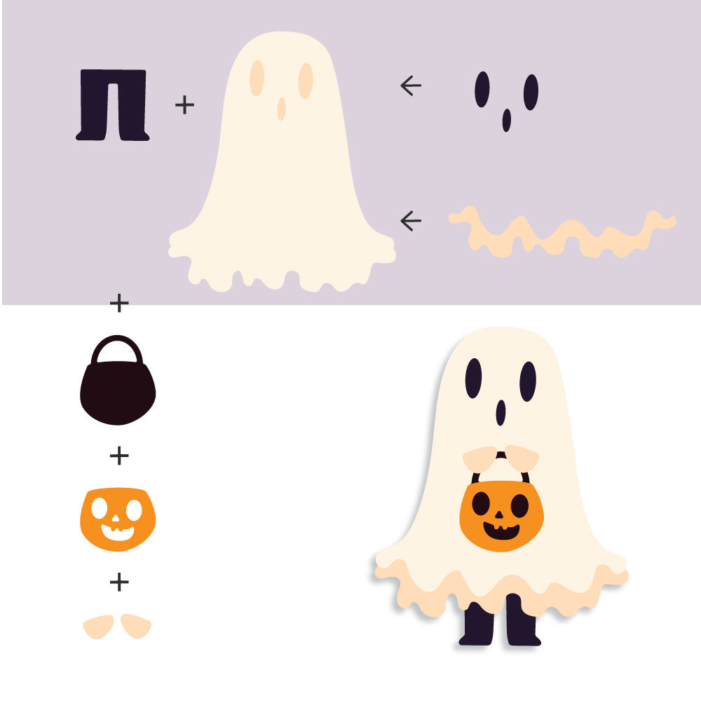 Lovely Layers: Trick Or Treat - Honey Cuts Stand-Alone Dies