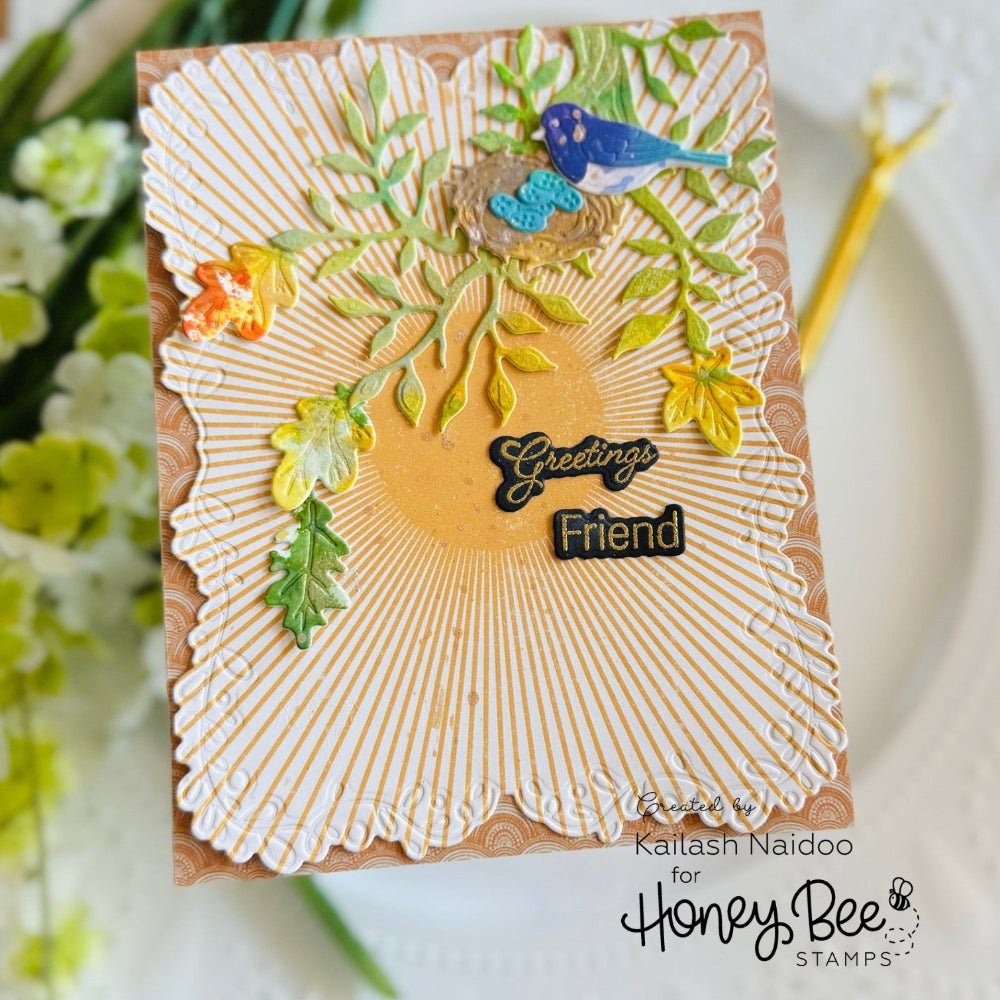 Lovely Layers: Window Fall Add-On - Honey Cuts - Stand-Alone Dies