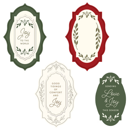 Laurel Wishes - Stamp Set with Layering Frames Sample Card
