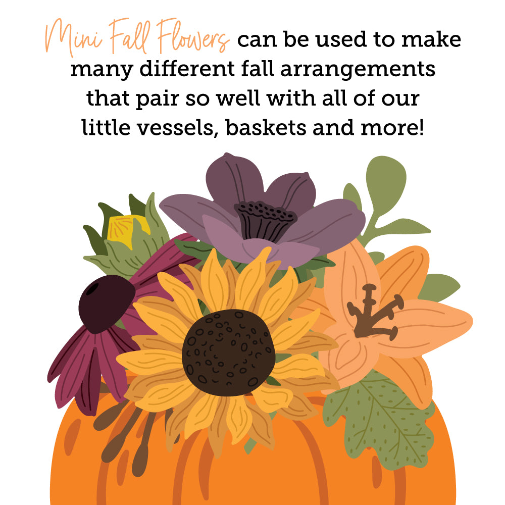 Lovely Layers: Mini Fall Florals - Honey Cuts