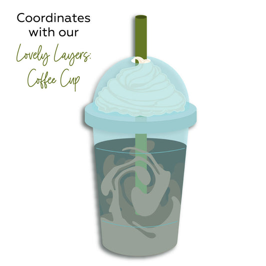 Lovely Layers: Coffee Cup Swirls Add-On - Honey Cuts - Stand-Alone Dies