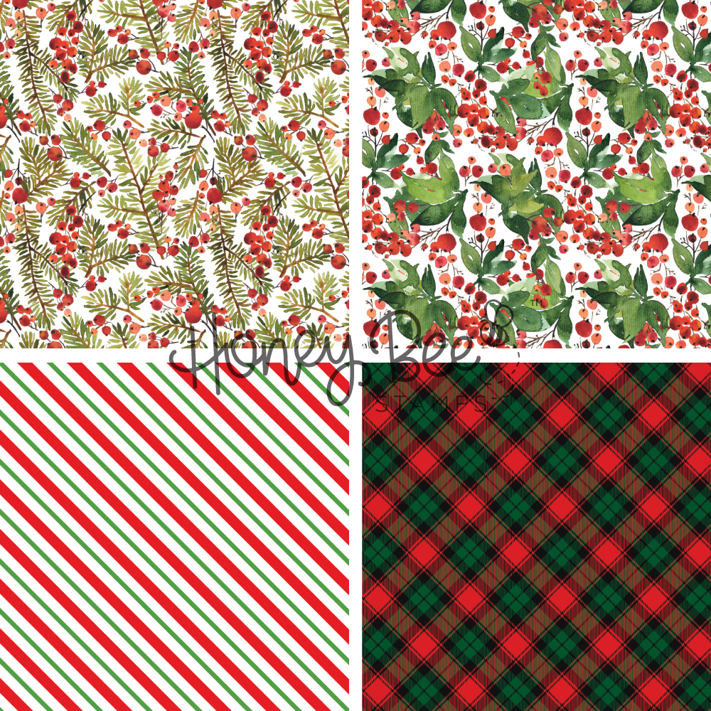 Make It Merry - 5.5"x8.5" - 24 Double-Sided Sheets - Includes Paper Organizer!