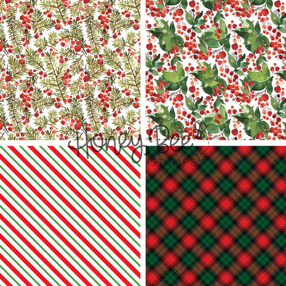 Make It Merry - 5.5"x8.5" - 24 Double-Sided Sheets - Includes Paper Organizer!