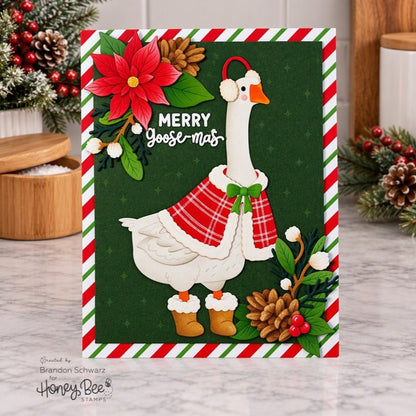 Porch Goose Closet: Winter - Honey Cuts Stand-Alone Dies