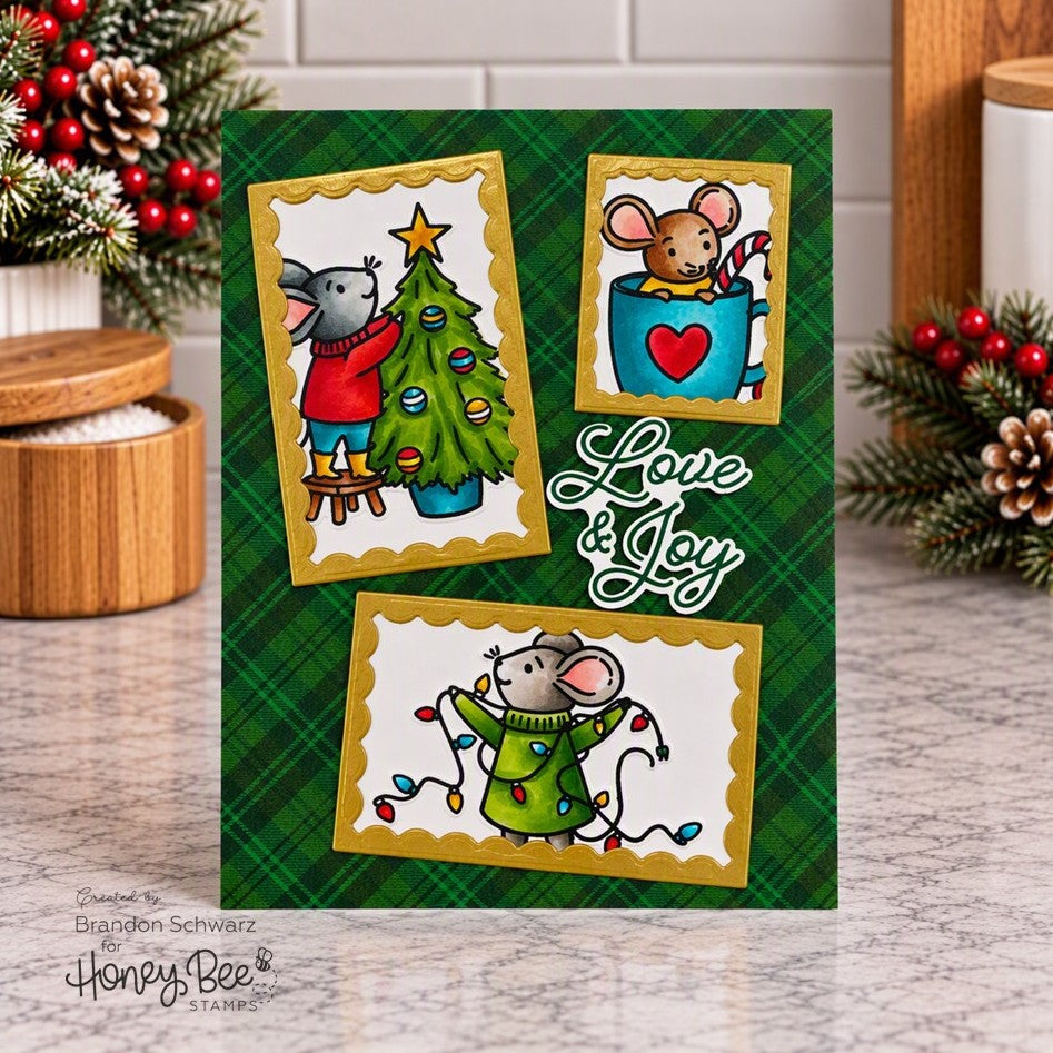 Holiday Charm Paper Bundle - Sample Card