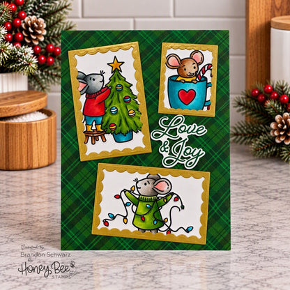 Holiday Charm Paper Bundle - Sample Card