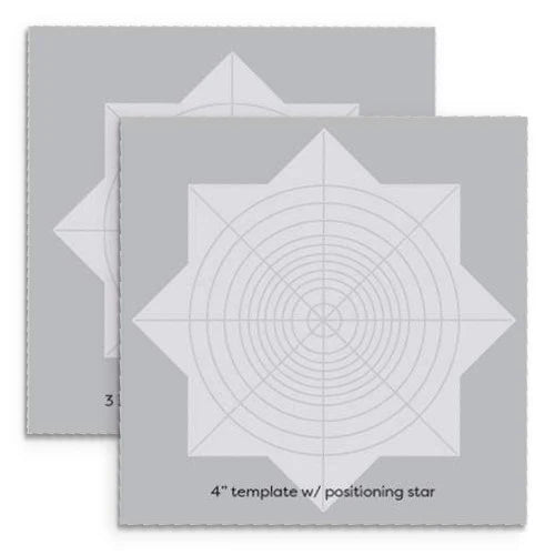 Gina K. Designs New & Improved Wreath Builder Stencil Templates - 2 Pack