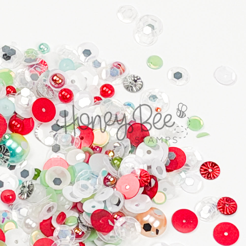 Festive Tree - Sequin, Confetti and Pearl Mix