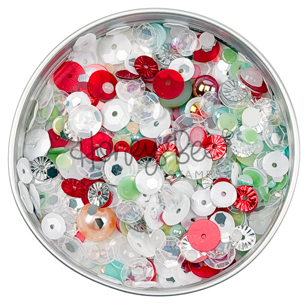 Festive Tree - Sequin, Confetti and Pearl Mix