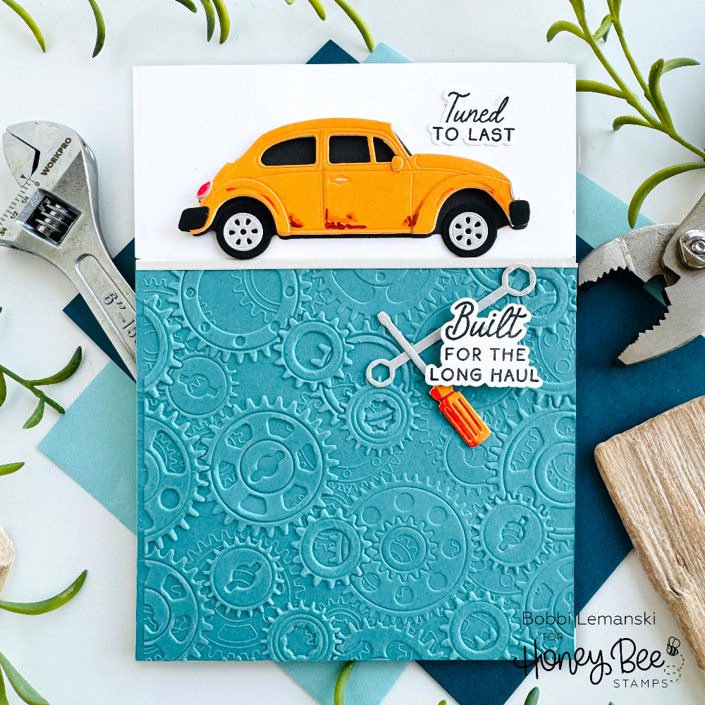 Gears - 3D Embossing Folder