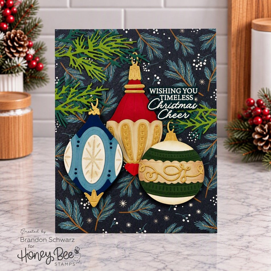 Holiday Charm Paper Bundle - Sample Card