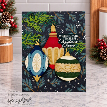 Holiday Charm Paper Bundle - Sample Card