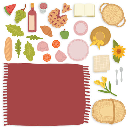 Lovely Layers: Perfect Picnic - Honey Cuts Stand-Alone Dies