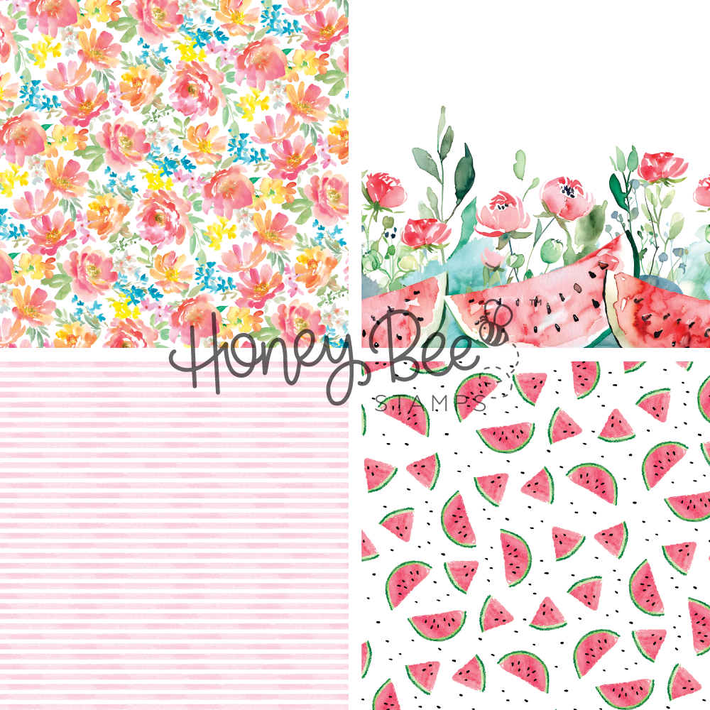 Summer Picnic Paper Pad 6x8.5 - 24 Double-Sided Sheets