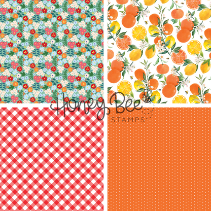 Summer Picnic Paper Pad 6x8.5 - 24 Double-Sided Sheets
