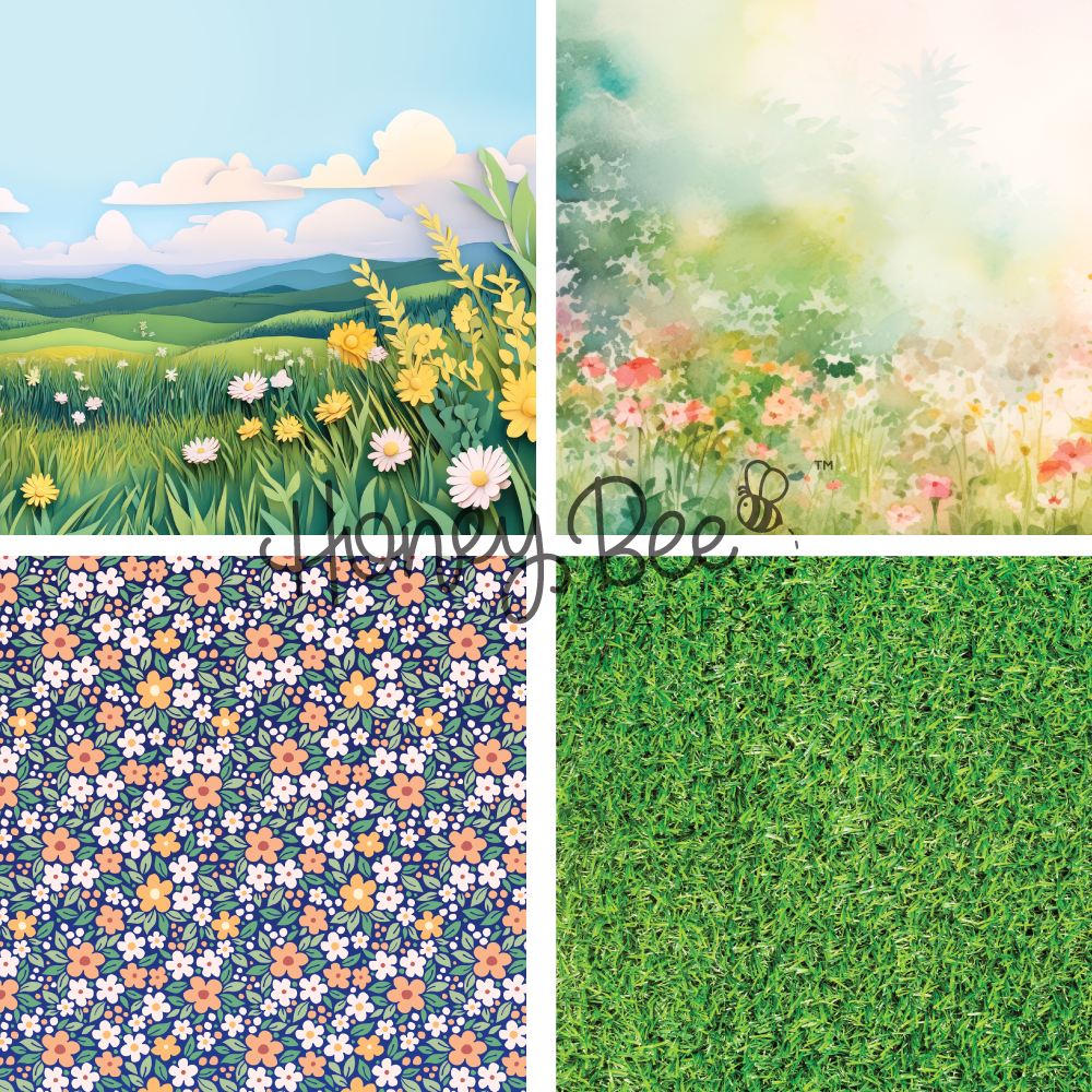 Summer Picnic Paper Pad 6x8.5 - 24 Double-Sided Sheets