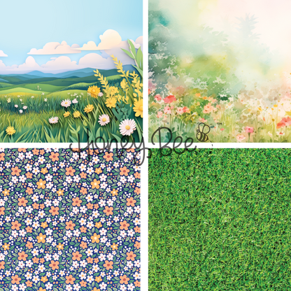 Summer Picnic Paper Pad 6x8.5 - 24 Double-Sided Sheets