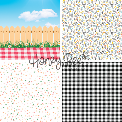 Summer Picnic Paper Pad 6x8.5 - 24 Double-Sided Sheets