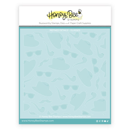 Refined Details - 6"x6" Stencil Set of 6 Layering Stencils