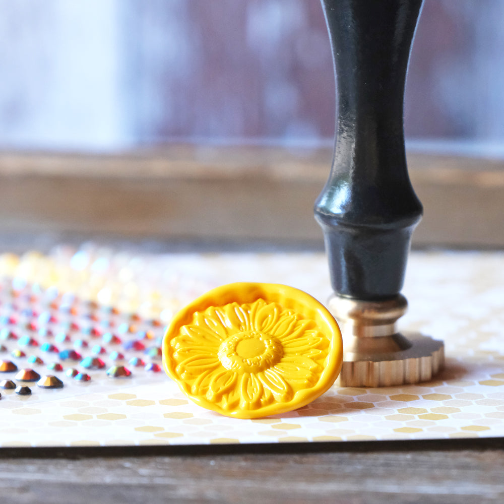 3D Sunflower - Wax Stamper