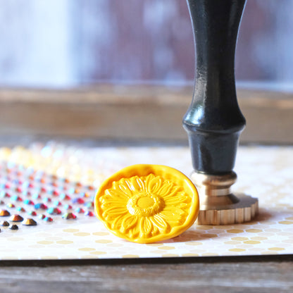 3D Sunflower - Wax Stamper