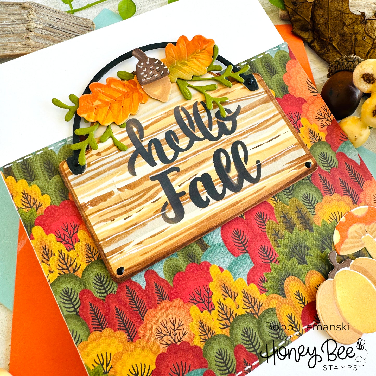 Lovely Layers: Seasonal Signs - Honey Cuts