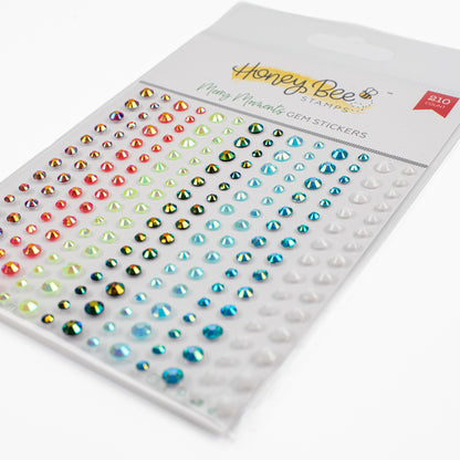 Merry Moments - Gem Stickers - 210 Count